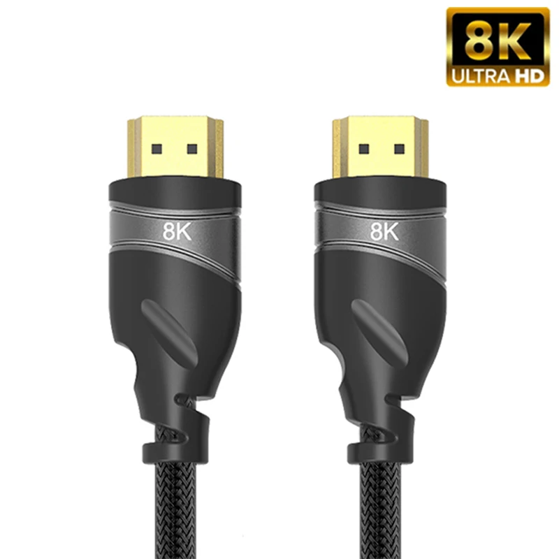 0 5 M 1M 1 2M Ultra HD (UHD) 8K 120hz 60hz HDMI 2 кабель 48Gbs с аудио и Ethernet HDR 4:4:4 для PS4 HDTV|Кабели HDMI| |