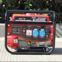 110v220v manual portable small household generator single cylinder four stroke air cooled three types of gasoline engines