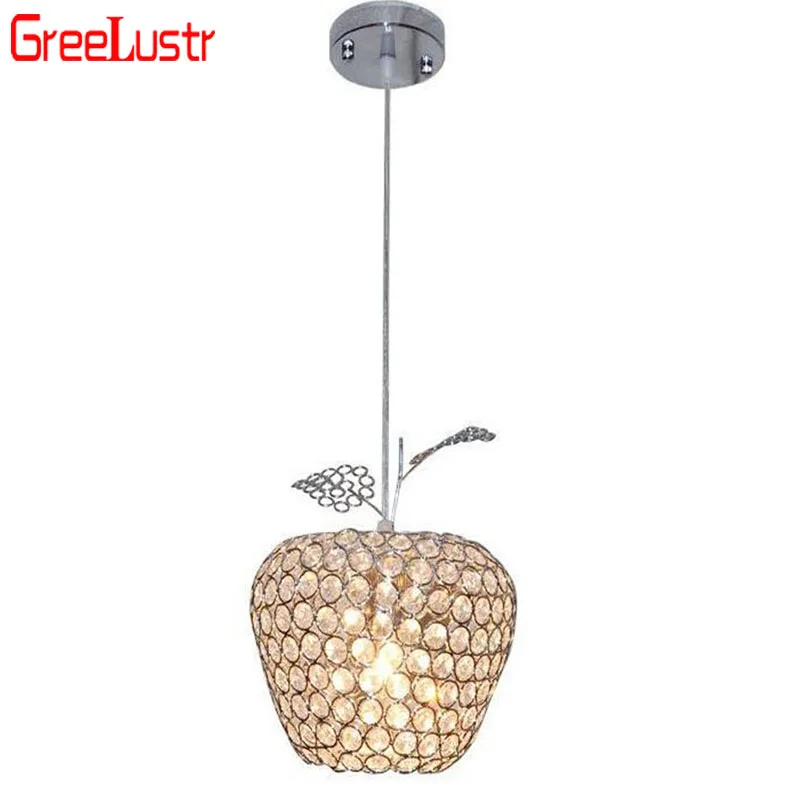 

Fruit Shape Ceiling Lamp Adjustable Pendant Light Crystal Decorative Hanging Light Fixture Indoor Lighting Kitchen Accesories