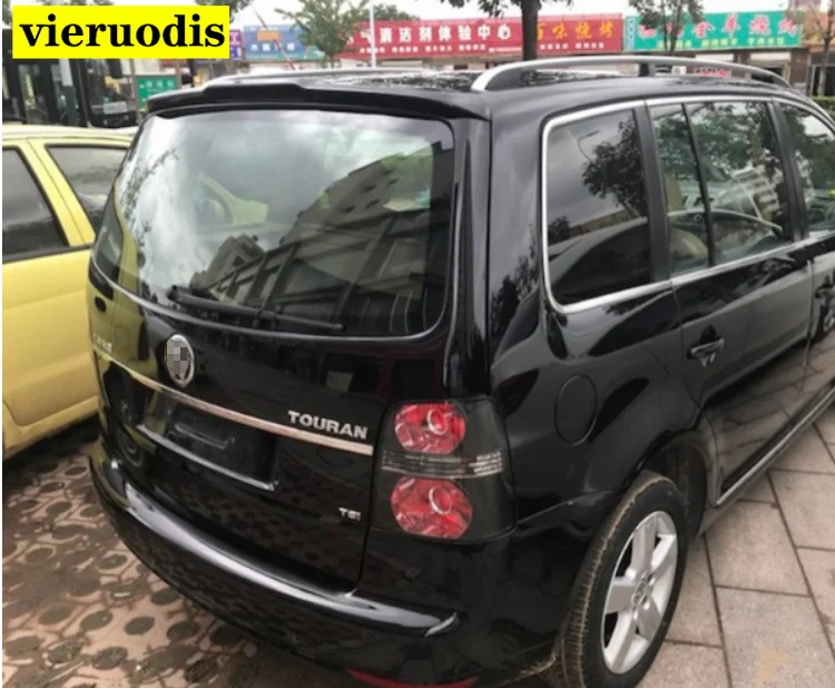 

Спойлер для VW Touran, высококачественный спойлер из АБС-пластика для заднего крыла автомобиля, задний спойлер праймера цвета для Volkswagen Touran ...