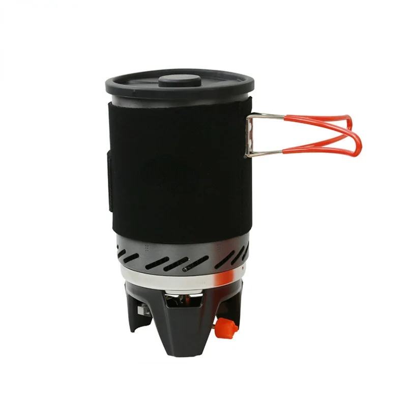 

Camping Stoves Outdoor Hiking Cooking System With Stove Heat Exchanger Pot Bowl Portable Gas Burners