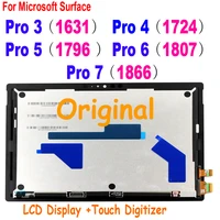 original lcd for microsoft surface pro 3 1631 pro 4 1724 pro 5 1796 pro 6 1807 pro 7 1866 lcd display touch digitizer assembly