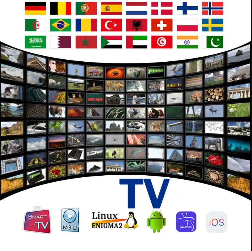 

Smart TV Android 4K to Europe XX Test IP M TV 3U Portugal Italy Spain France Germany Belgium Canada