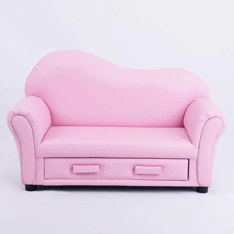 Детский мини диван для чтения Диван хранения скамейка милое двойное сиденье
