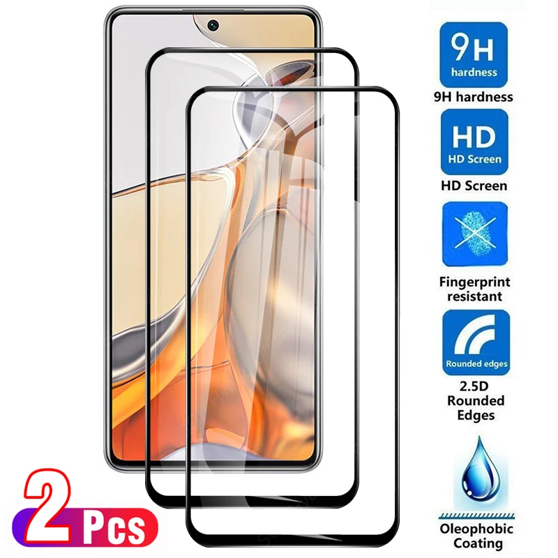 

2 шт. Защитное закаленное стекло для Xiaomi 11T Pro Mi 11 T Mi11 tpro защитная пленка для экрана mi11t 11tpro tampered tempred temper glasd