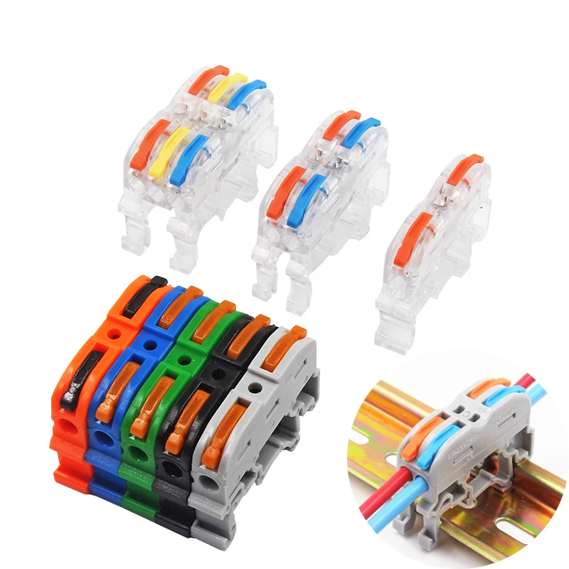 Клеммная колодка для кабеля соединительная линия прозрачный серого цвета 32 А RF