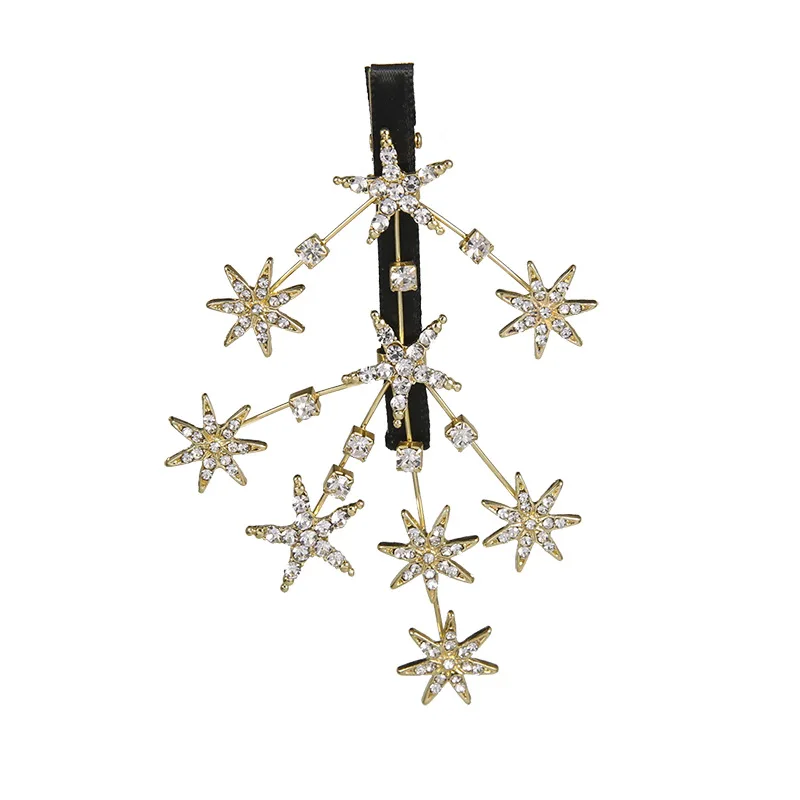 

Star Branch Side Clip Girl Side Bangs Korea Influencer Fashion Duckbilled