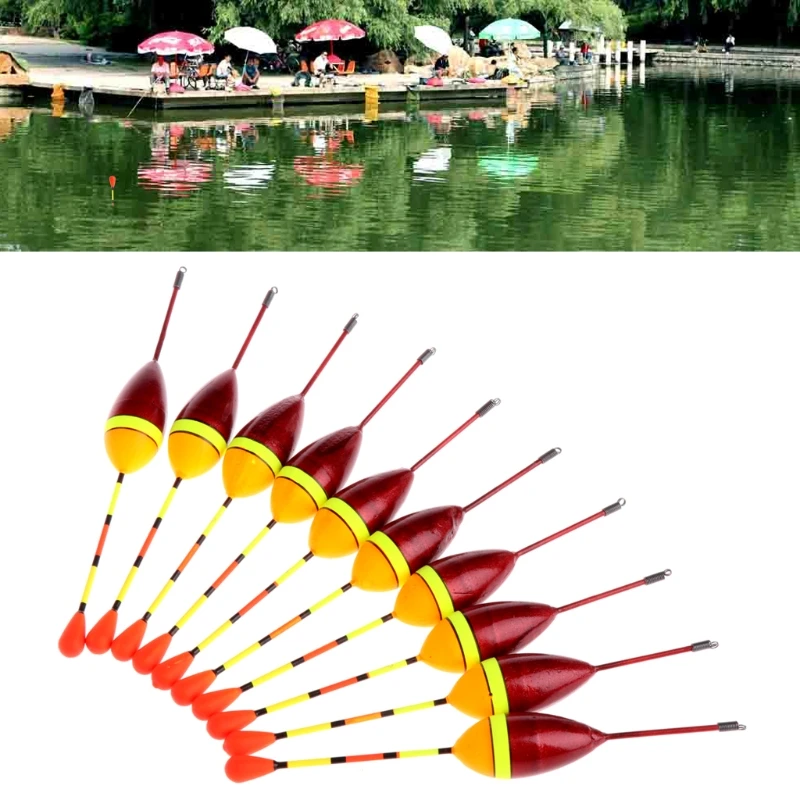 10 шт Карп Рыбалка набор поплавков для рыбалки буй поплавок Stick рыболовные снасти