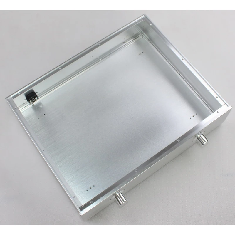 

Diy Box WA59 Silver All Aluminum Power Amplifier Case Shell/Pure Stage/Tube Amplifier/AMP Case/Chassis