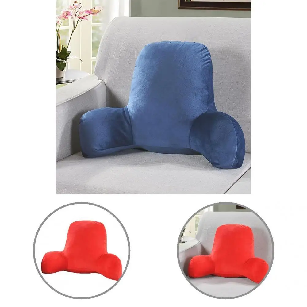 

Excellent Bed Rest Pillow with Arms Backrest Pillow Practical Wear Resistant