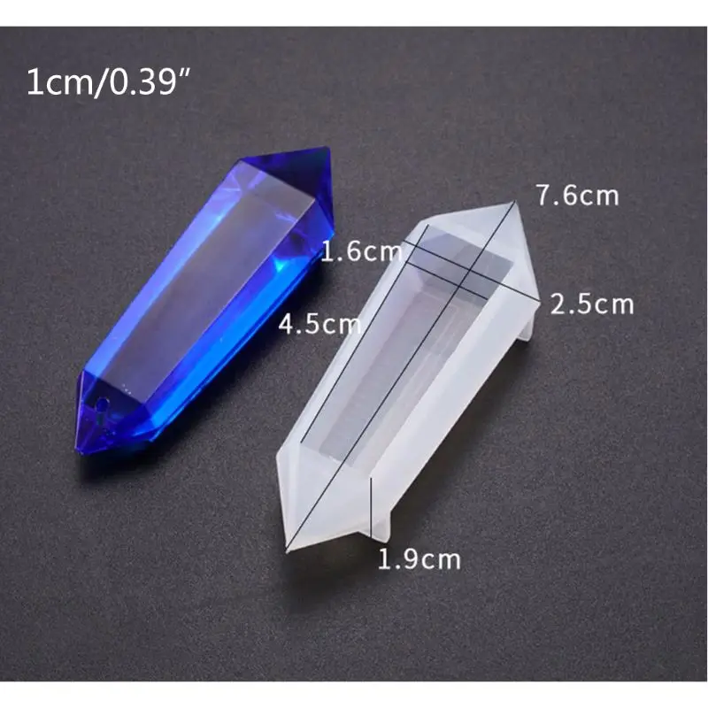 8 шт./компл. прозрачная эпоксидная форма сделай сам подвеска ожерелье украшения