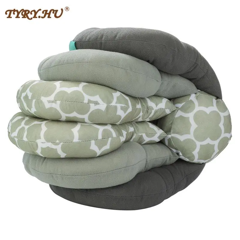 TYRY.HU-almohadas de lactancia para beb&eacute;, modelo ajustable de capas, coj&iacute;n de lactancia multifunci&oacute;n, 3 colores-0