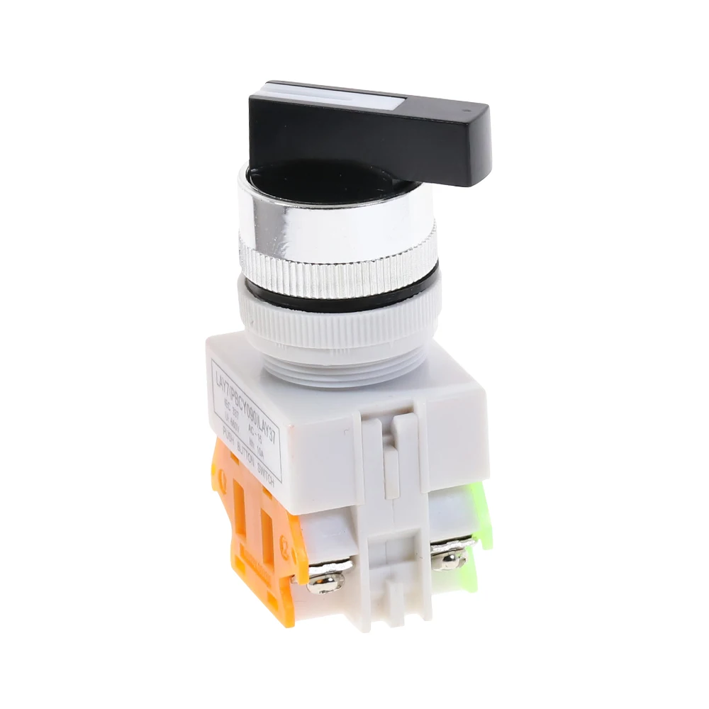 Фиксация 22 мм 2NO длинная ручка поворотный выключатель Ui 600 в Ith 10A | Строительство и