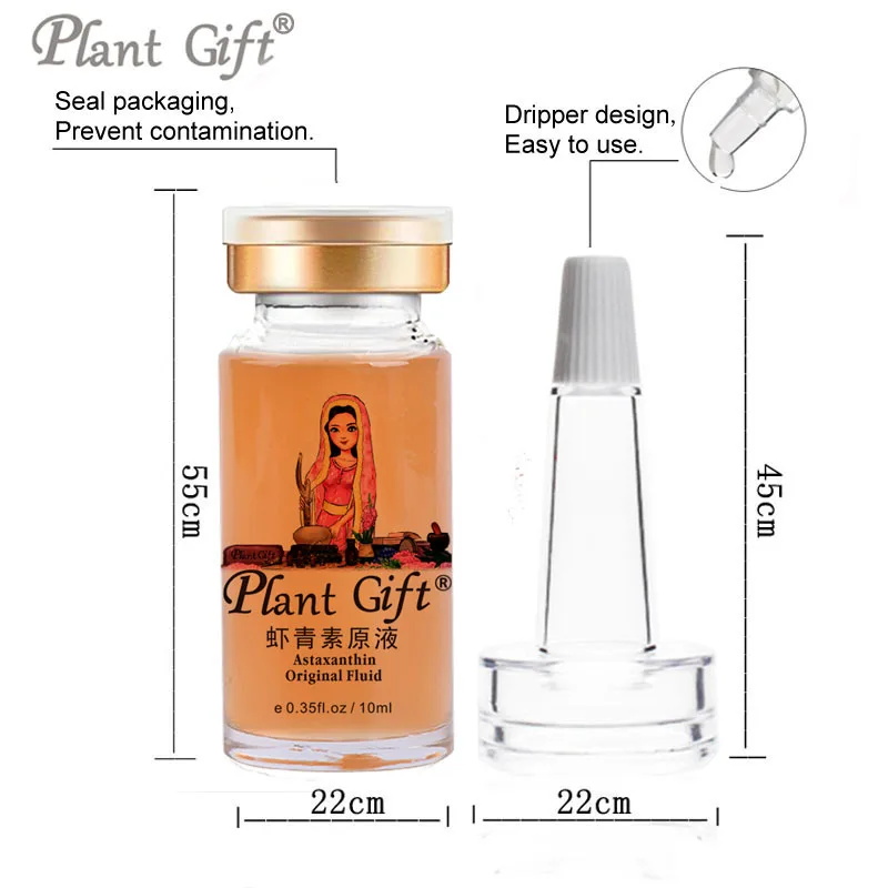Горячая Распродажа оригинальная жидкость Astaxanthin против старения морщин эссенция