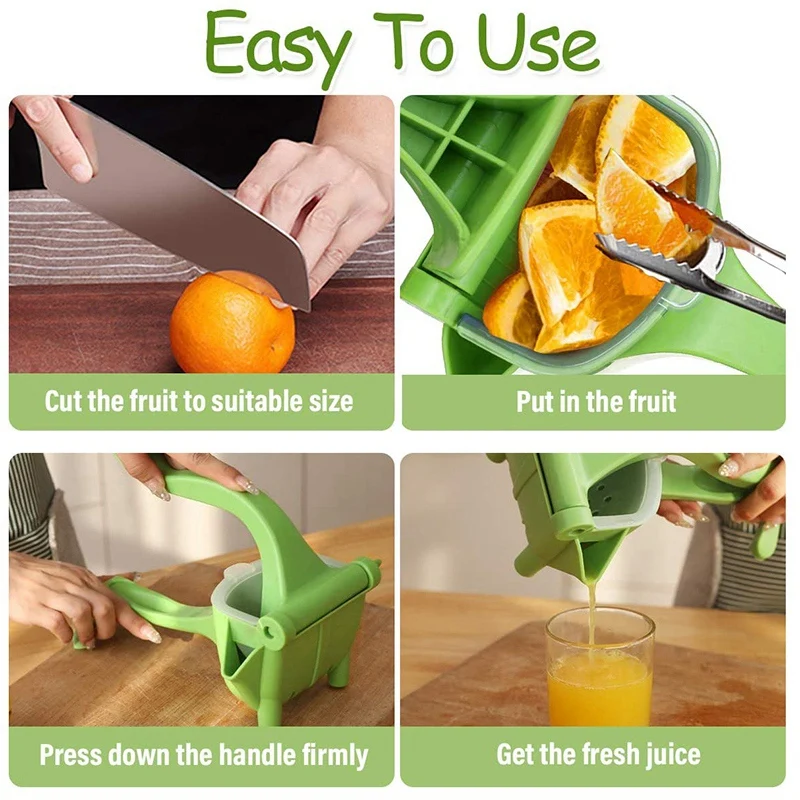 

Manual Fruit Juicer, Hand Press Lemon Squeezer Juicer Squeezer Manual Citrus Press Juicer Fruit Citrus Extractor Tool