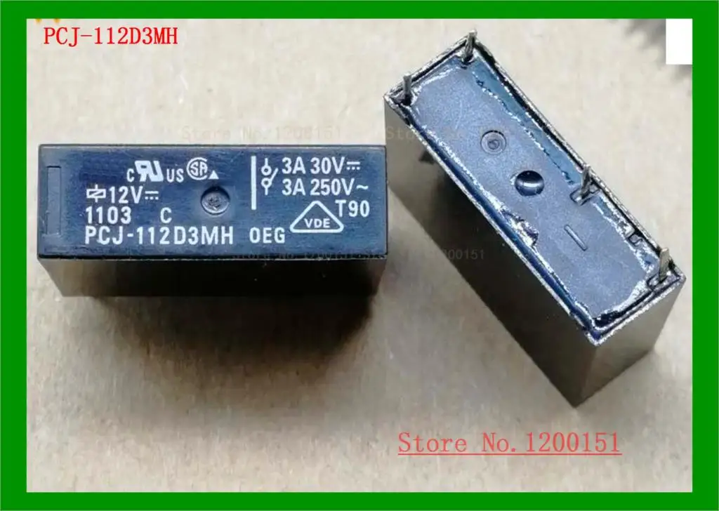 SH PCJ-112D3M PCJ-112D3MH 3A/250VAC/30VDC реле DIP4 | Электронные компоненты и принадлежности