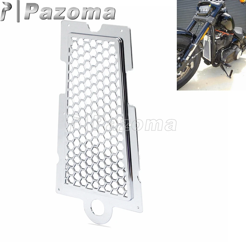 

Хромированная защитная решетка радиатора мотоцикла для Harley Softail Street Bob break FXDR Fat Bob Low Rider 2018-2020