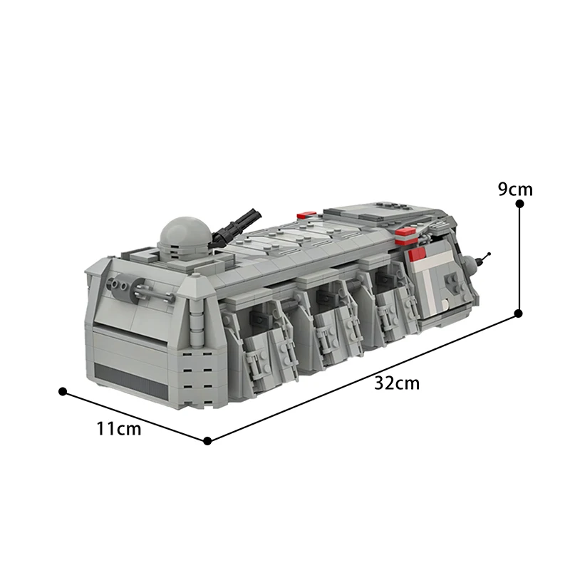 

NEW MOC Star Series Action Building Blocks Imperial Troop Transport Mini Scale Bricks Creative Eductional Diy Toys For Boys Gift