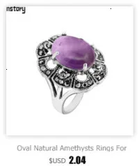 Oval Lapis Lazuli Stainless Steel Rings Natural Stone Leaf Plant Vintage Fashion Jewelry TR730