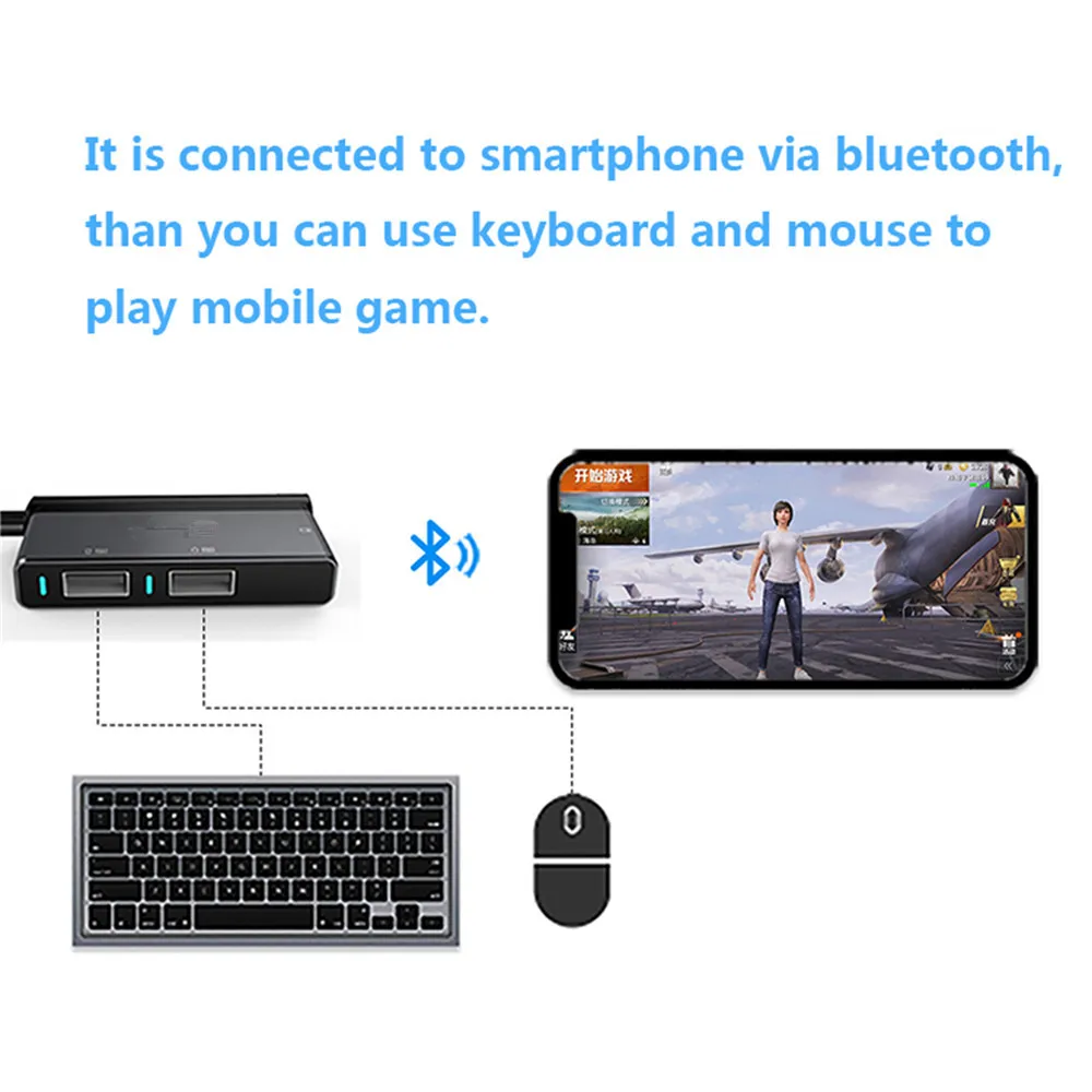 PUBG Мобильный Цифровой HDMI конвертер Bluetooth адаптер тот же экран 4K для ТВ ПК