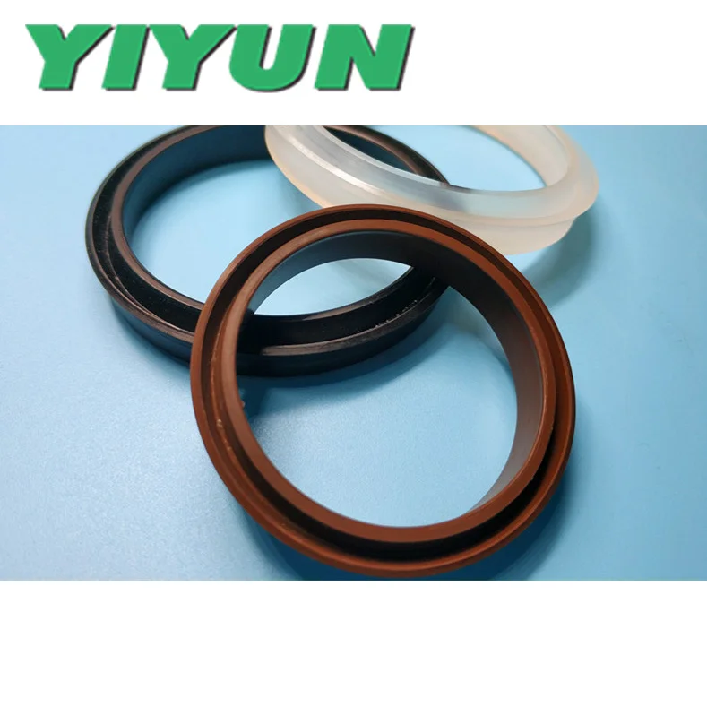 

QYD 125,160*115,113,150,148*12 125x5,125x6,160x5,160x6 FKM PU NBR YIYUN Pneumatic QGB QGA Cylinder Piston Rod Seal Sealing Ring