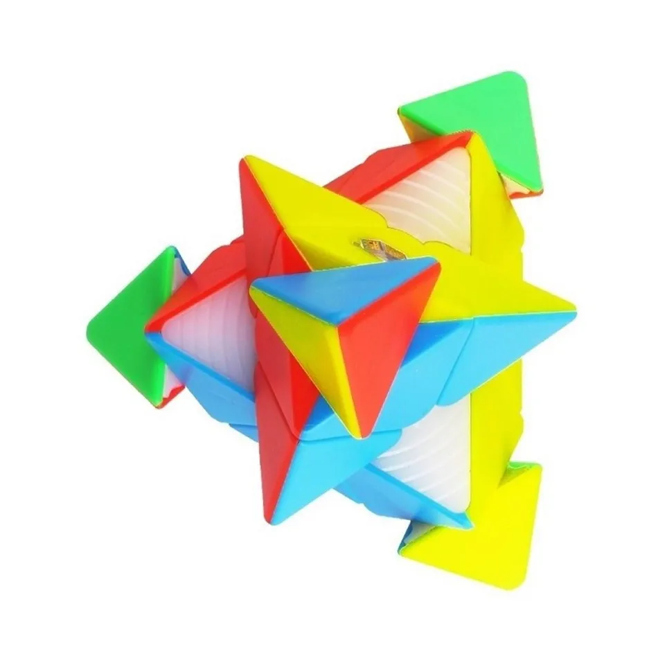 

YUXIN Black Kirin MAGIC Neo CUBE 3x3 Pyramid Stickerless CUBE Cubo Magico Puzzle Toy Toys For Children Kids Gift