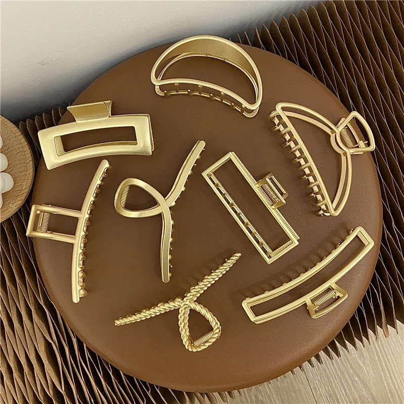 

Hair Accessories for Women 2021 Metal Hair Clip Hair Clip Back of The Head Round Hair Elegant Temperament Headdress Female