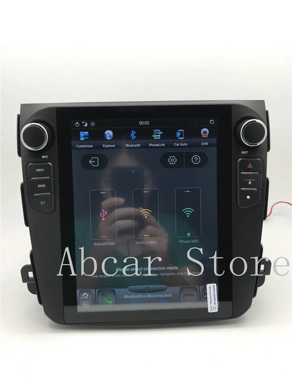 10,4 ''Tesla стиль Android 8,1 автомобильный dvd-плеер gps навигация для Mitsubishi Outlander 2006-2012 стерео радио PX6 CARPLAY HDMI