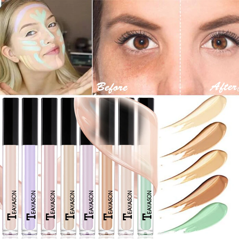 База для макияжа лица консилер крем контура глаз корректирующий Maquiagem жидкий