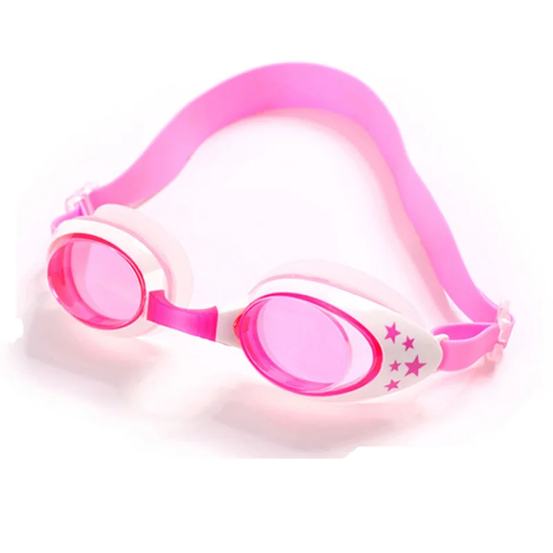 Водонепроницаемые и противотуманные прозрачные детские плавательные очки для
