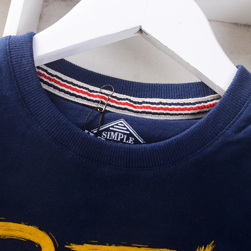 Летние футболки для мальчиков с надписью rock and roll дышащие хлопковые детей топы