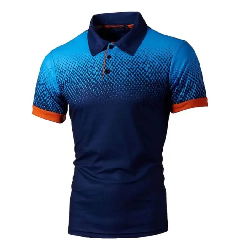 

2021 Men Polo Shirt New Short Sleeve Tee Shirt Breathable Camisa Masculina Hombre Jerseys Golftennis Men Blouse Plus Size 5XL