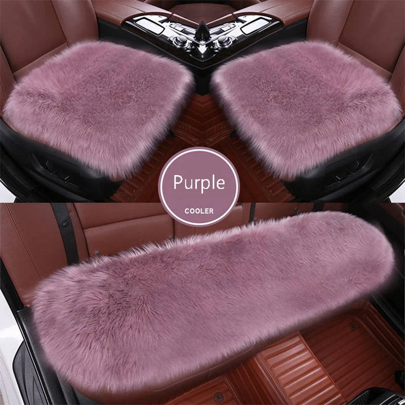 

Plush Warm Car Seat Covers For Toyota prius CHR land cruiser 100 200 corolla e150 aygo prado 150 highlander harrier wish