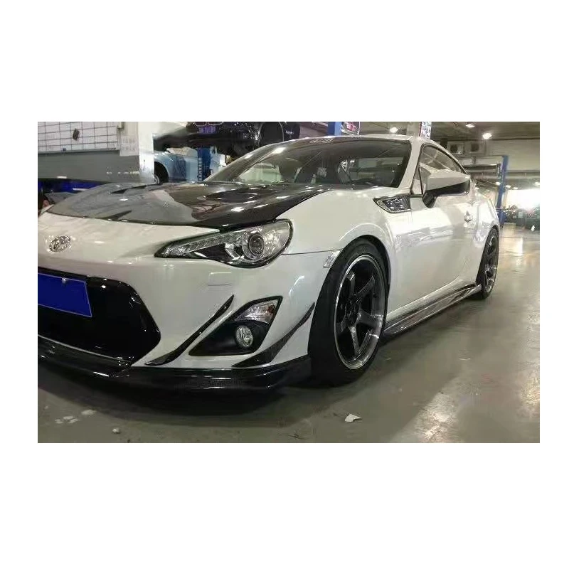 Fit for 13-15 TOYOTA GT86 carbon fiber / wind air knife surrounded by decorative front spoiler. | Автомобили и мотоциклы