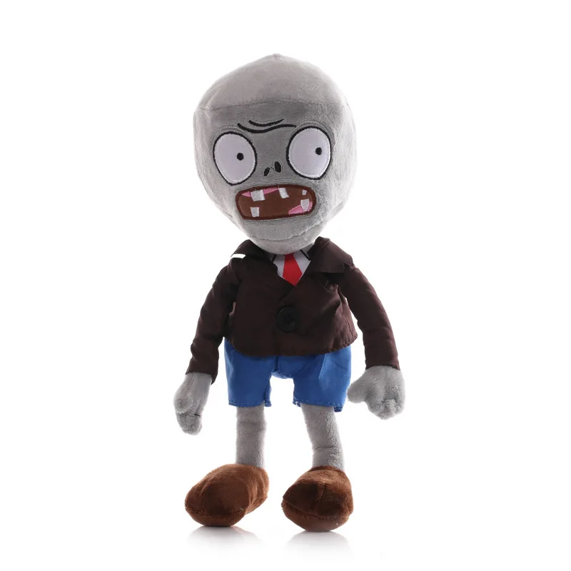 Mu&ntilde;ecos de peluche de Plants vs Zombies para ni&ntilde;os, gorros, pato pirata, Zombies, PVZ, 30cm, 10 unids/lote-3