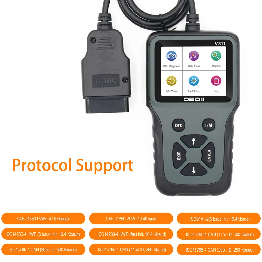 2020 NC501 OBD2 диагностический сканер диагностика автомобиля обд для авто считыватель