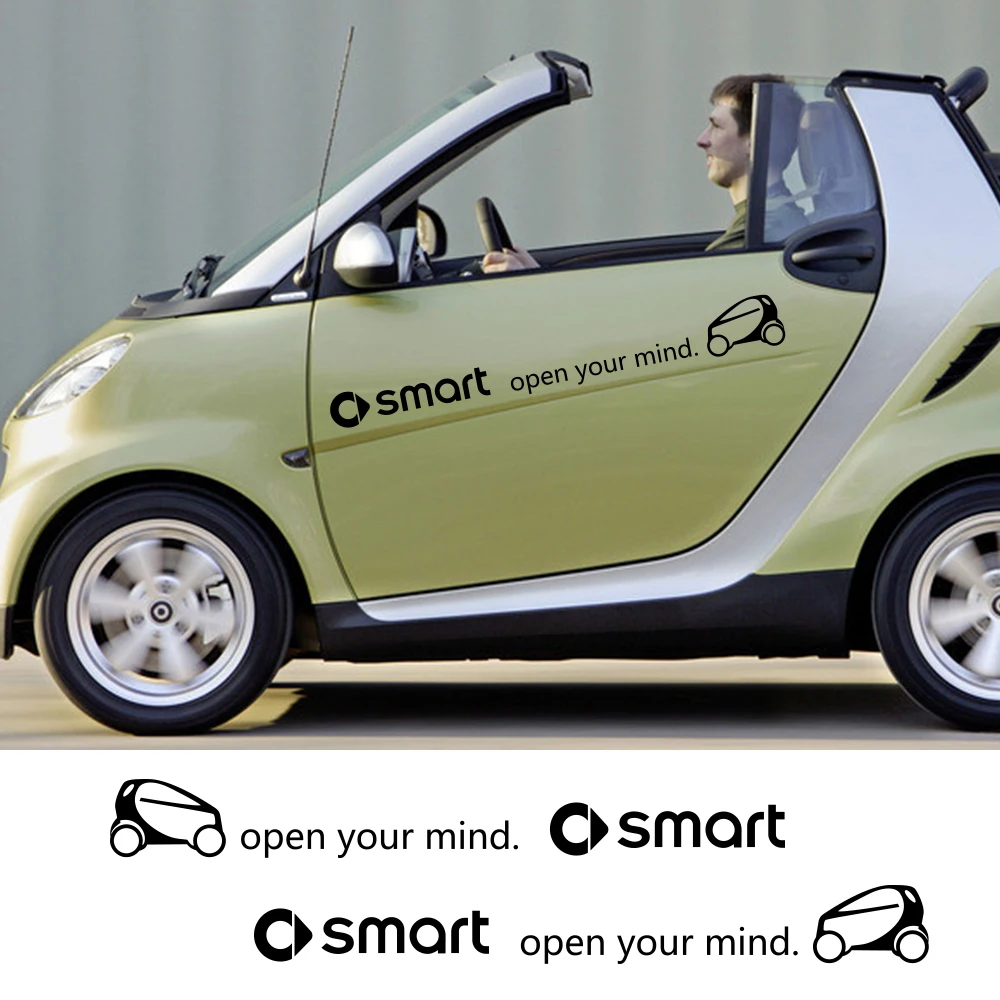 2 шт. автомобильные наклейки на дверь боковые автомобили виниловая пленка сделай