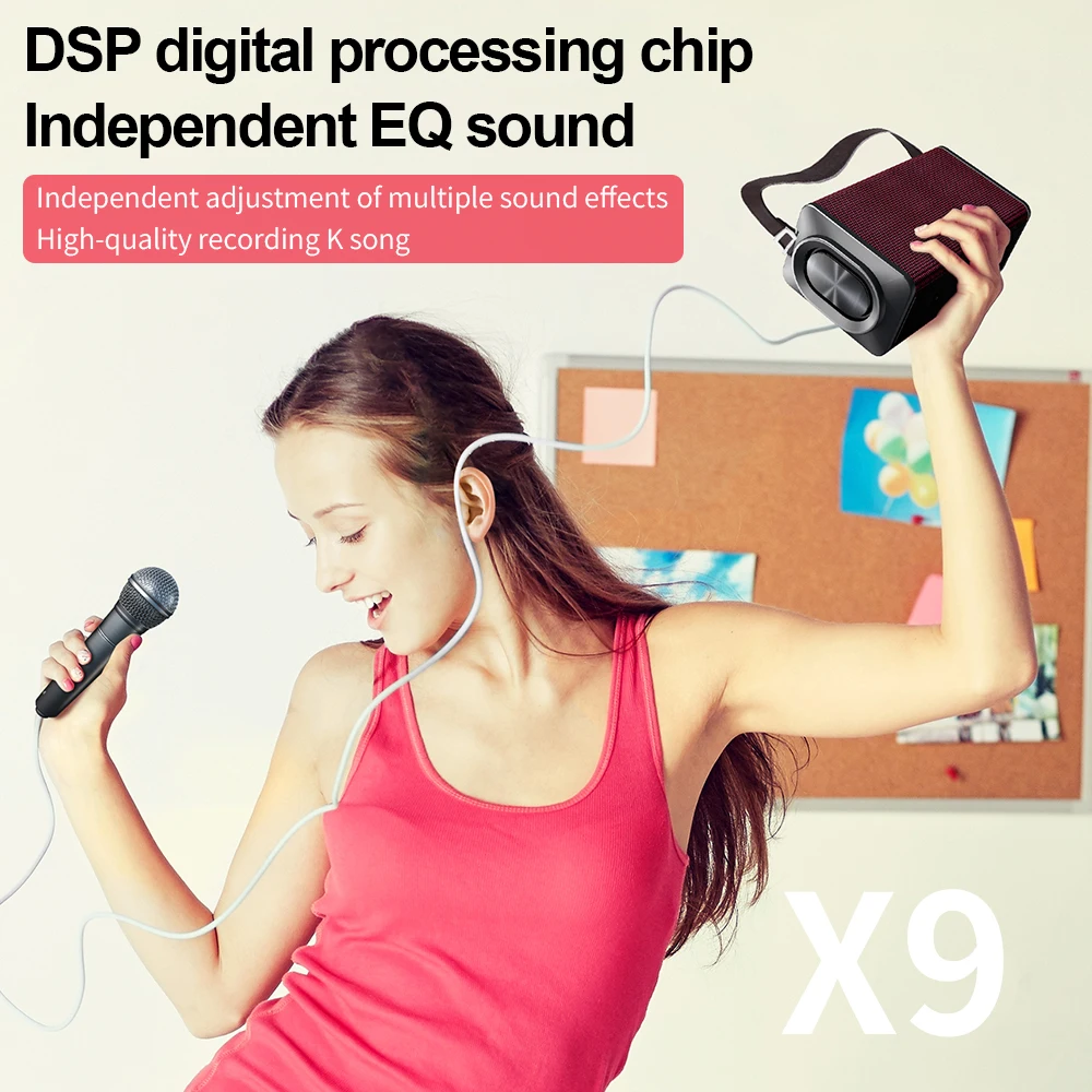 Портативные Bluetooth-колонки XDOBO X9 Беспроводные водонепроницаемые колонки с басами