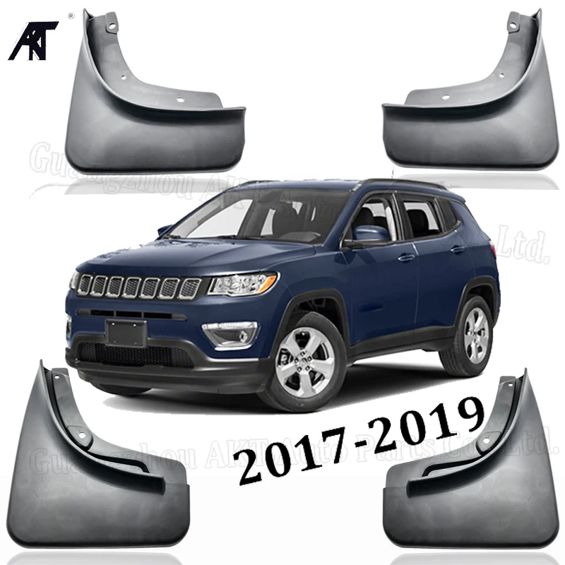 Литые Автомобильные Брызговики для Jeep Compass 1 4 T 12017 2019 брызговики задний