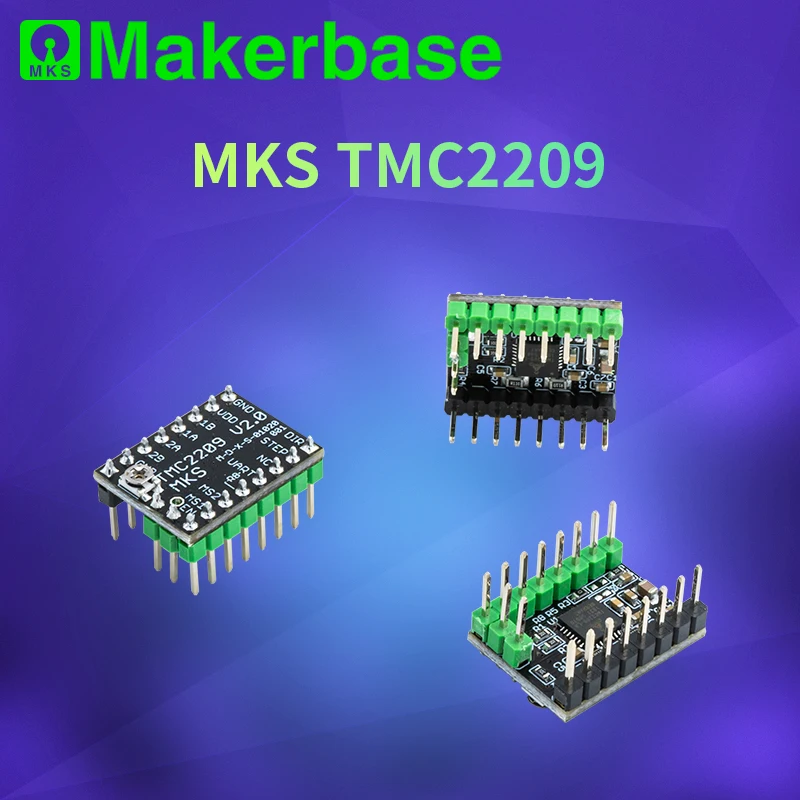 TMC 2209 шаговый Драйвер MKS TMC2209 Stepstick модуль контроллера двигателя драйверы для 3D