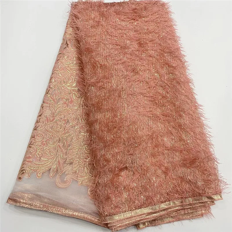 

Новое поступление, африканские камни, шифоновая кружевная ткань, 5 ярдов, камни, сетка, тюль, кружевная ткань, камни, нигерийское кружево для ...