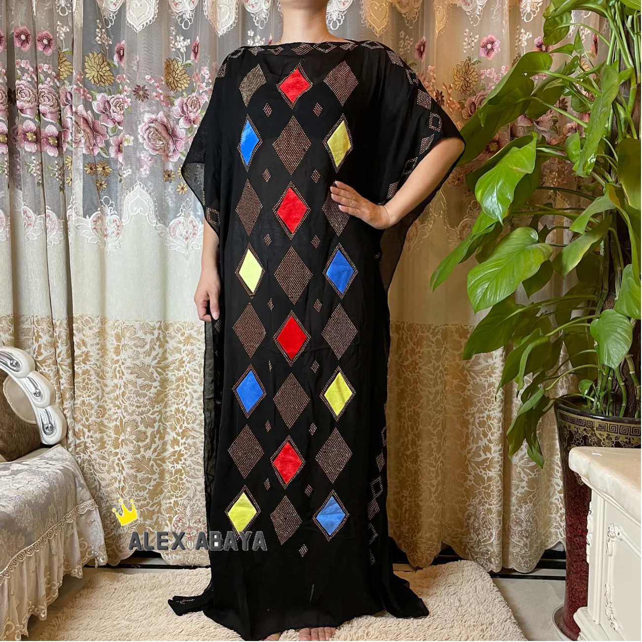 2021 г., Африканский Кафтан-абайя, новый дизайн, летнее платье Дубая, Анкара, Дашики, Свободное длинное платье для женщин, большие размеры