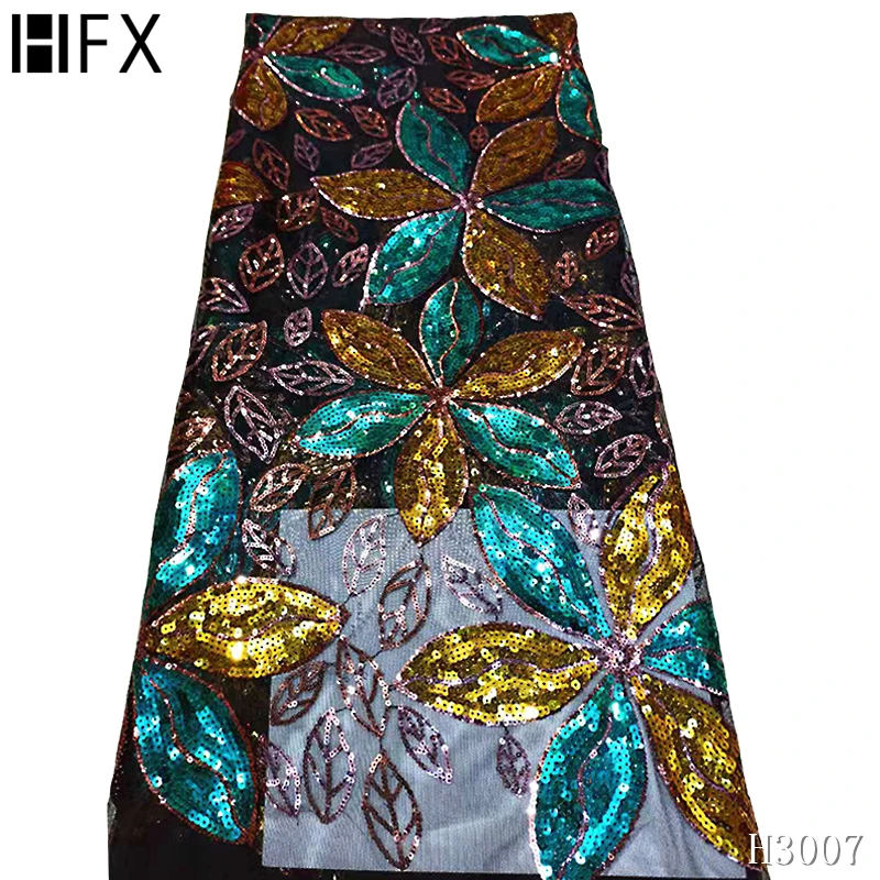 Высококачественная африканская кружевная ткань для свадебного платья с