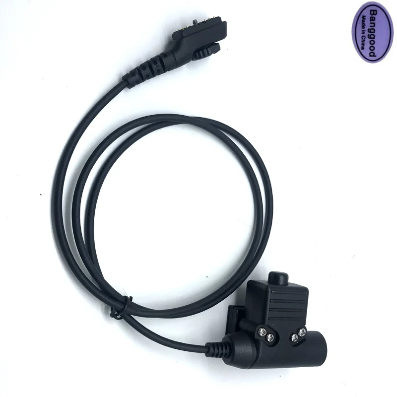 

Z-Tactical Bowman Elite U94 PTT U-94/A Headset Adapter for Hytera HYT PD702 PD700 PD700G PD780 PD780G PD780GM Walkie Talkie