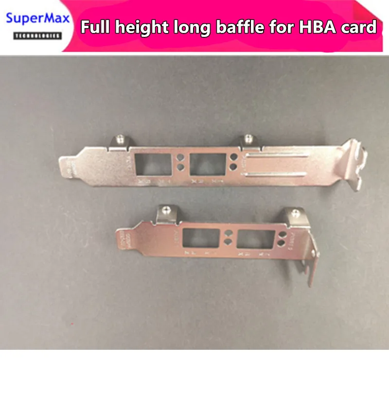 

Full-height / half-height bracket for LPE12002 16002 31002 8G PCI-E HBA card dual port Long / short baffle bezel 1pcs