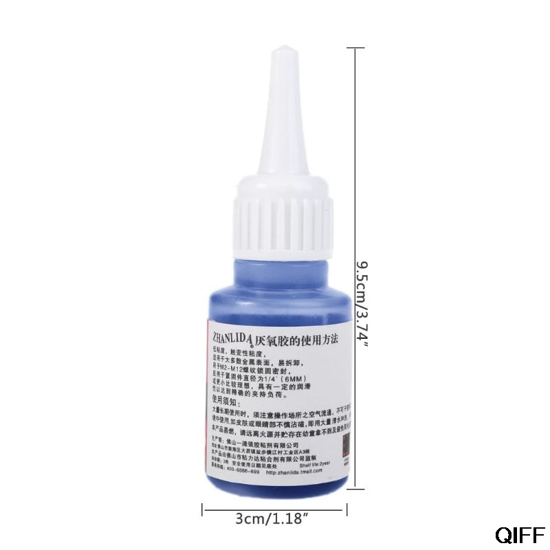 Drop Ship&Wholesale Anaerobic adhesive Metal Lock Screw glue Thread Seal up Anti rust low strength Aug. 8