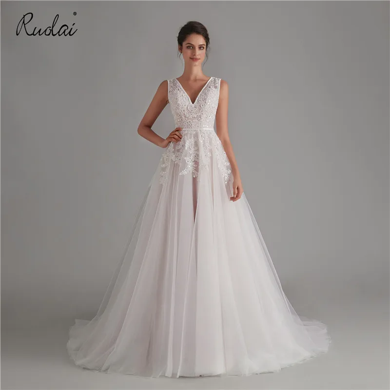 PWD H1184 оптовая продажа китайское длинное платье трапециевидной формы с v образным