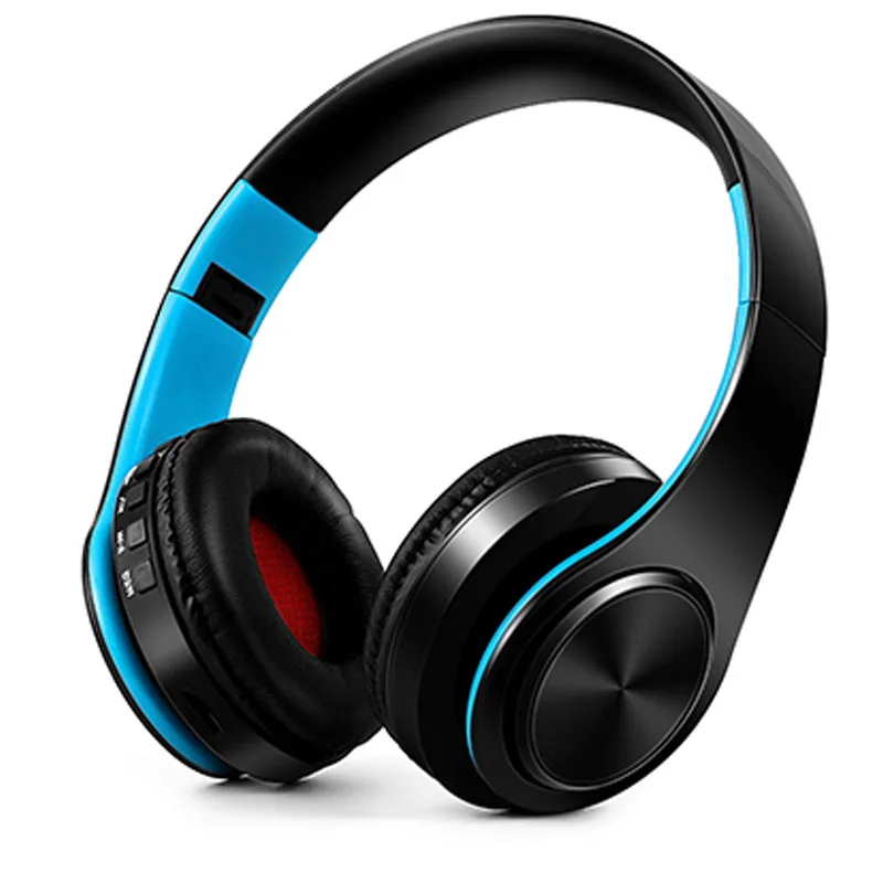 

Wireless Earphones Stereo Wireless Bluetooth Headset Portable Cordless Headphone support FM Radio TF Card with MIC for Phone