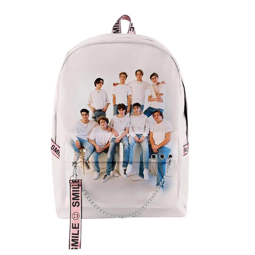 

Luxury School Bags Boys Girls The Hype House Travel Bags 3D Print Oxford Waterproof Notebook multifunction Shoulder Backpacks