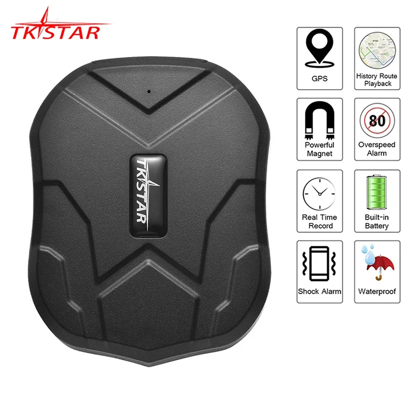 

TK905 GPS Tracker Car TKSTAR 3G TK905 Realtime Tracking Voice Monitor GPS Locator 90 Days Long Standby Waterproof Free Web APP